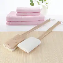 Loofah Bath Shower Brush with Long Handle Cleaning Tool Exfoliating Back Massage Supplies Madeof loofah environmentally friendly