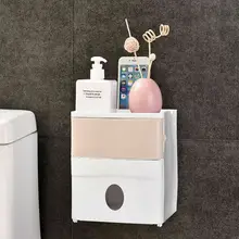 1 шт. держатель для туалетной бумаги водонепроницаемый настенный лоток для туалетной бумаги рулон бумажной трубки коробка для хранения лоток коробка для салфеток полка для ванной комнаты