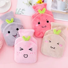 Грелка для рук, милая мультяшная плюшевая грелка, грелка, сумка для горячей воды, Взрывозащищенная, впрыска воды, теплая зимняя сумка, De4