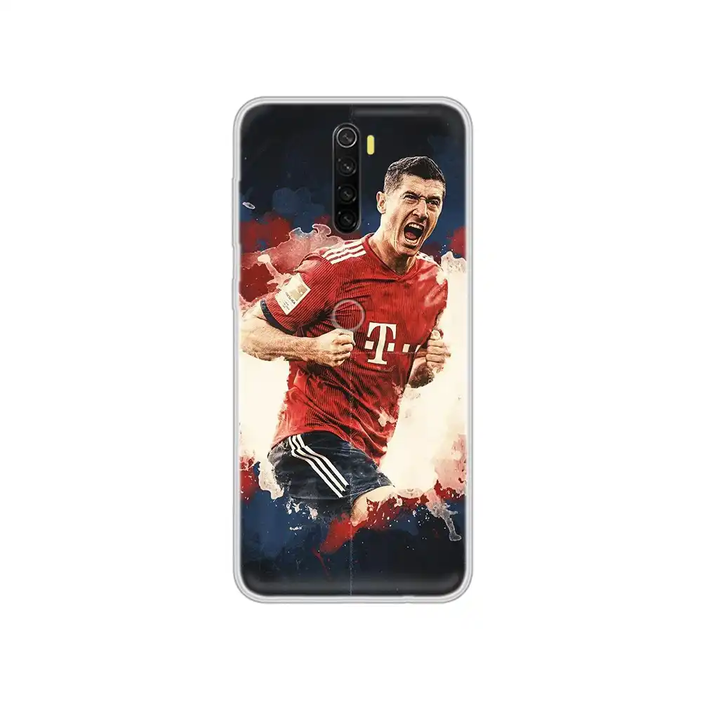 Robert Lewandowski Poland Football Star 3d Etui Transparent Phone Case For Xiaomi Redmi Note 3 4 5 6 7 8 9 9s Pro Max 8t 4x Phone Case Covers Aliexpress