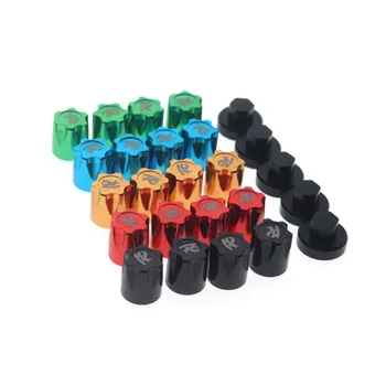 

RC Car Wheel Nut M4 Nut Wheel Center Cap Dust-proof for 1/10 1/8 TRX4 SCX10 RC Car Parts Accessories Decoration