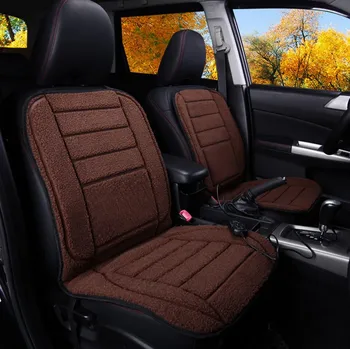 

Winter Heating Cushion Plush Seat Cushion Automobile Seat Cushion Heating Car Electric Heating Seat Cushion 12V Car Mounted Ther