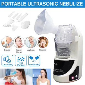 

Mini Handheld Portable Automizer Ultrasonic Nebulizer for Children Adult Asthma Inhaler Health Care Quiet Home Nebulizer