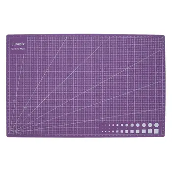

A3 PVC Double Side Self-healing DIY Cutting Board Patchwork Mat ( Purple)