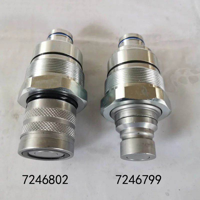 Repacement Coupler Kit Female 7246802 Male 7246799 Hydraulic Flat Face