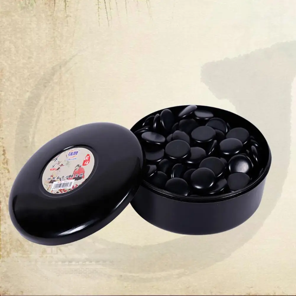Go доска Китайский Старый Настольная игра Weiqi шашки идут игровой набор Пластик Go игры игрушка в подарок для детей друзей из замши с одной стороны 19 линии