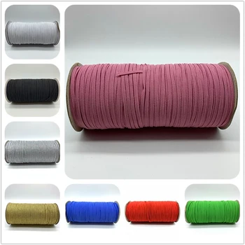 

0.6cm / 0.3cm walking horse elastic band horse rope mask mask elastic rope belt shoelace colorful high elastic Fiat rubber band