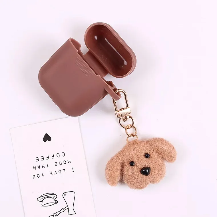 B2 Для Airpods Pro Чехол, силиконовый, роскошные аксессуары, вишневый брелок/чехол для ключей, милый, для Airpods 1/2, Bluetooth, чехол для наушников - Цвет: B2