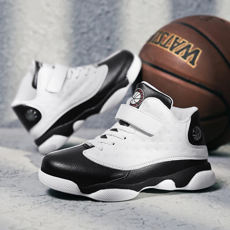 

Kids Basketball Shoes Boy Kids Sneakers Kids Retro Basketball Sport Shoes Children Shoes