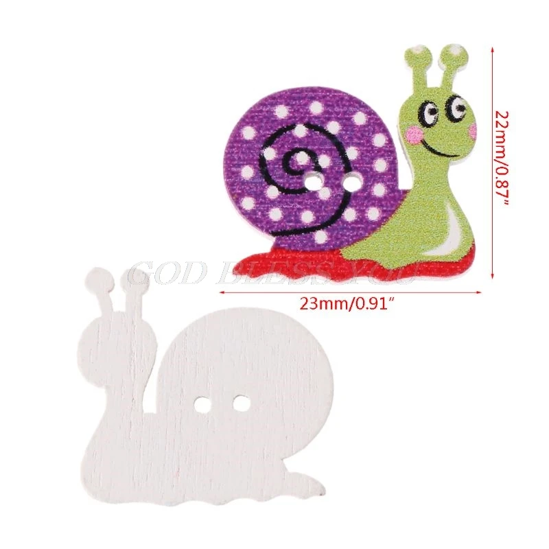 74 50pcs Girl Pattern Wooden Buttons Sewing Scrapbooking Craft DIY Supplies With 2 Holes Embellishmensts Accessories 72XF - Цвет: 74