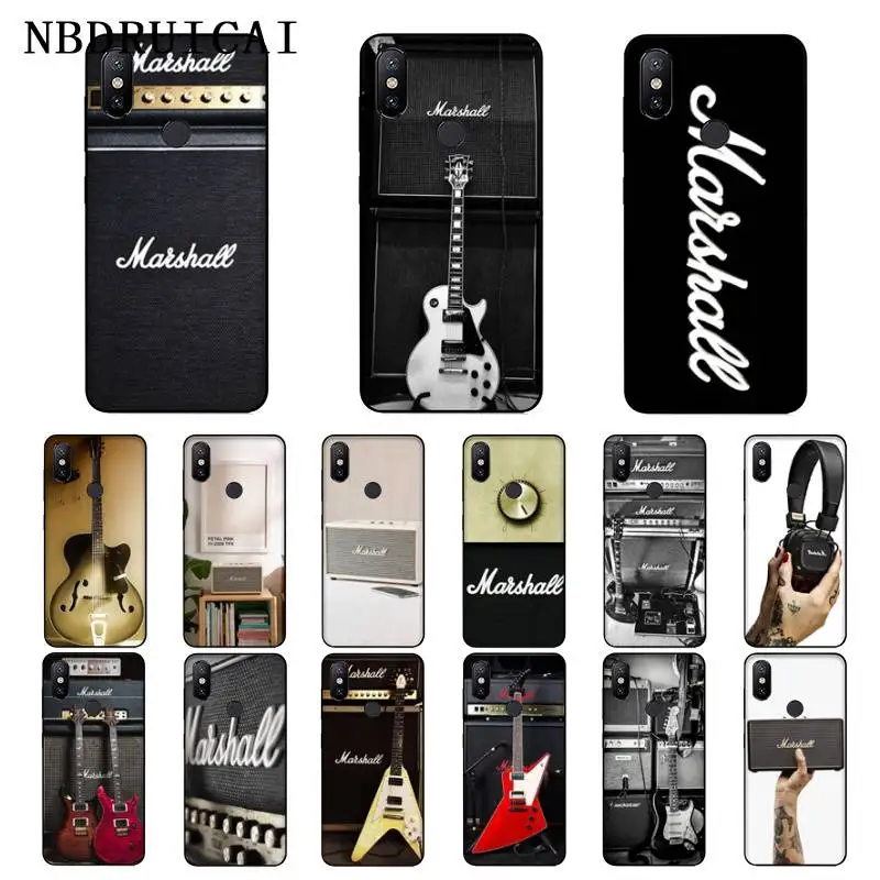 

NBDRUICAI Guitar Amp Marshall Pattern High Quality Phone Case for Xiaomi 8 9 se 5X Redmi 6pro 6A 4X 7 5plus note 5 7 6pro