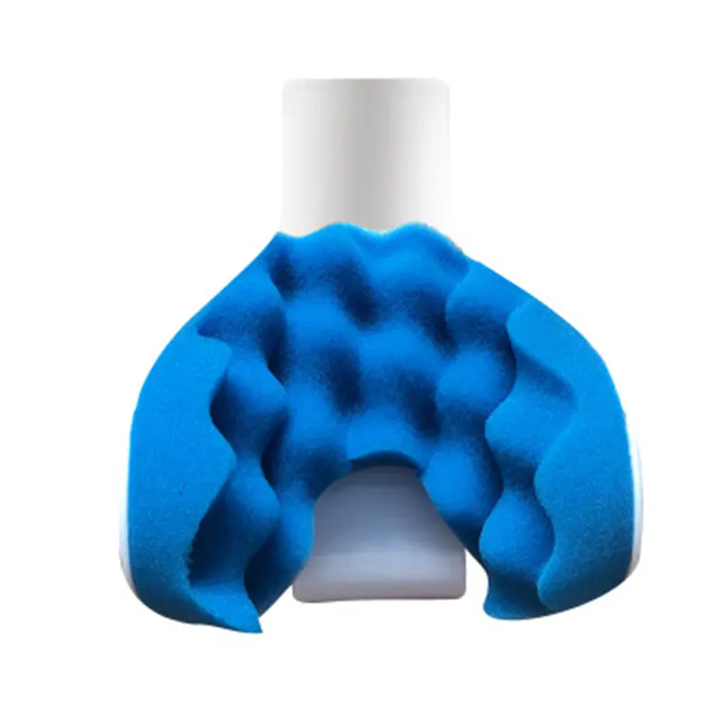 Travel Neck Massage Pillow Theraputic Support Tension Reliever Neck Shoulder Relaxer Pillow Soft Sponge Releases Muscle Pillow