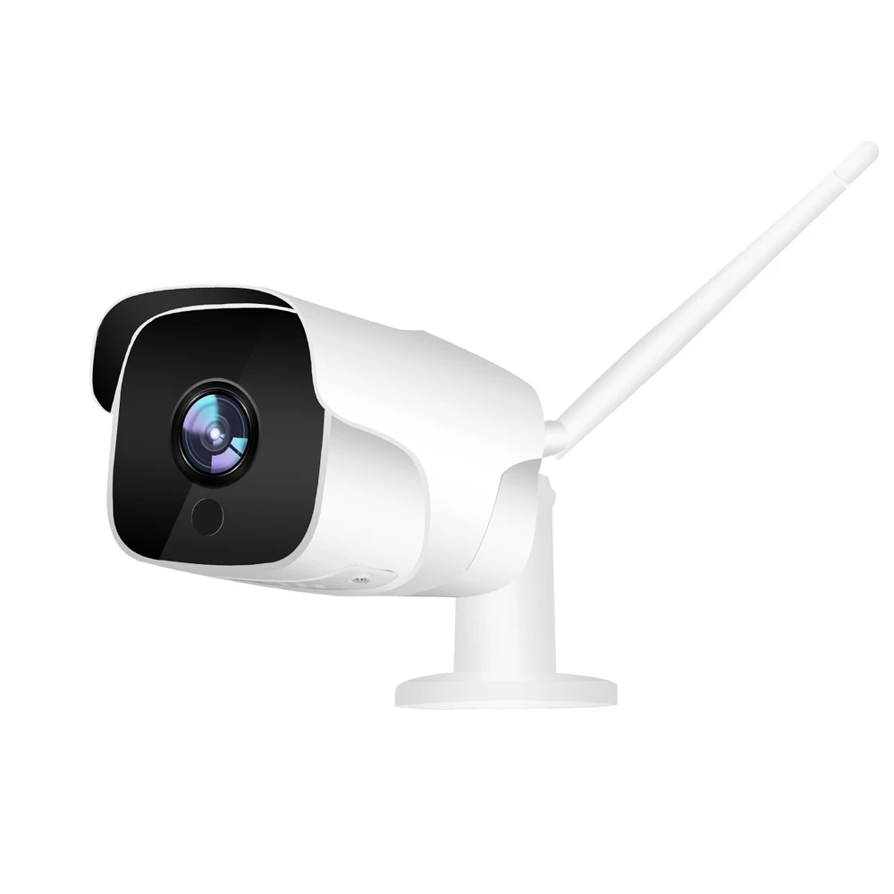 Уличная Водонепроницаемая камера видеонаблюдения 1080P беспроводная WiFi пуля камера ИК ночного видения двухстороннее аудио Обнаружение движения удаленный вид