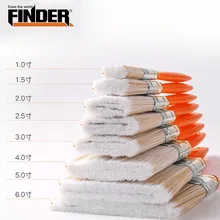 8 шт./компл. для детей возрастом 1-" Краски набор кистей высокое качество PTE масло для волос щетка с защитой от пыли щетины щетки для художественных или украшение дома