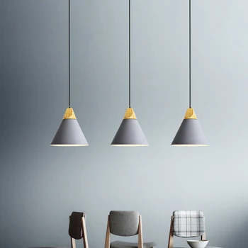 

Nordic Macaron restaurant Pendant Lights modern simple fashion cafe creative personality wrought iron Pendant Lights