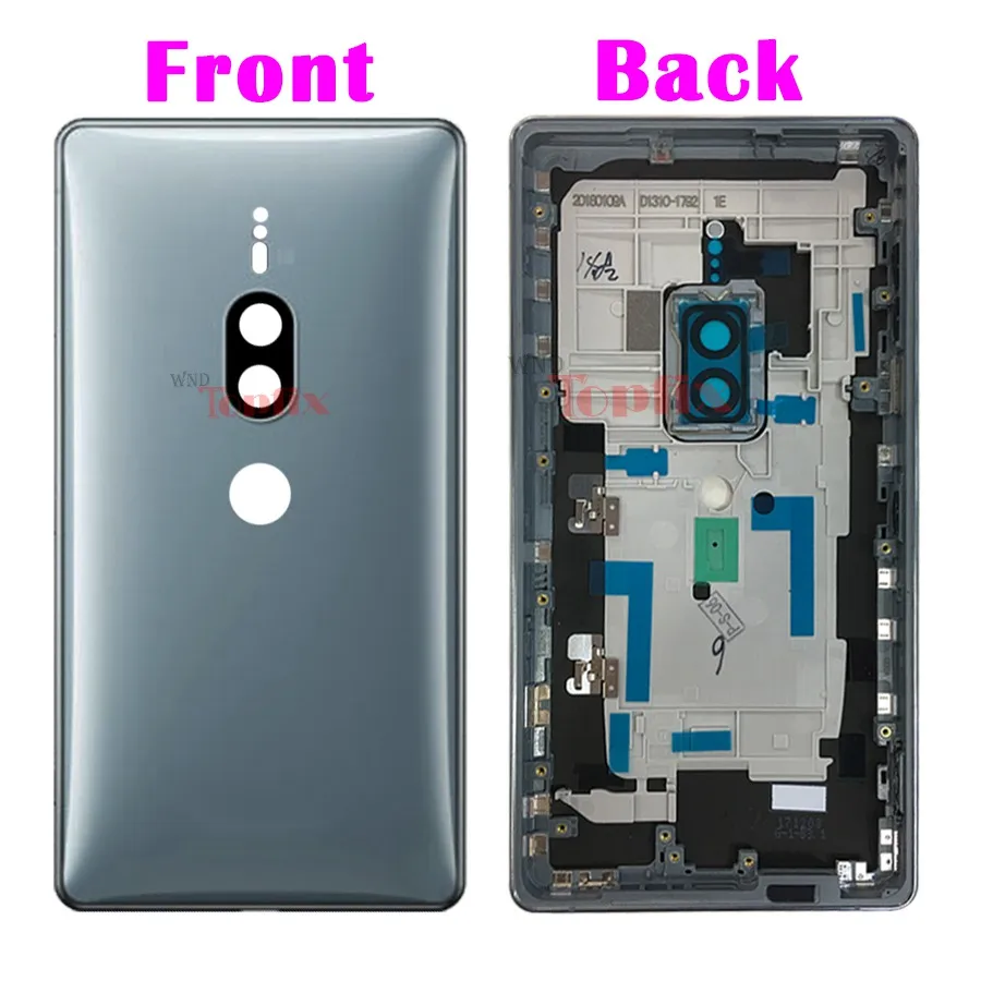 Для sony XZ2 Премиум крышка батареи для sony Xperia XZ2 Премиум задняя крышка батареи XZ2 P корпус двойной H8166 чехол