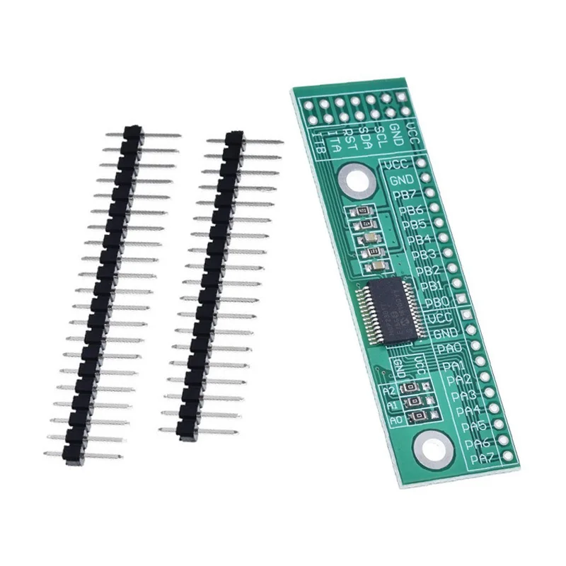MCP23017 igc интерфейс 16 бит I/O Модуль расширения, штыревая панель плата IIC к GIPO конвертер 25mA1 привод питания для Arduino и C51