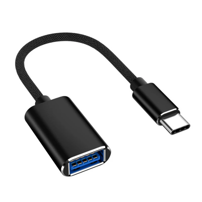 OTG USB к type-C Кабель-адаптер Powstro антиокислительная зарядка портативный USB Microusb OTG разъем для Xiaomi Redmi samsung