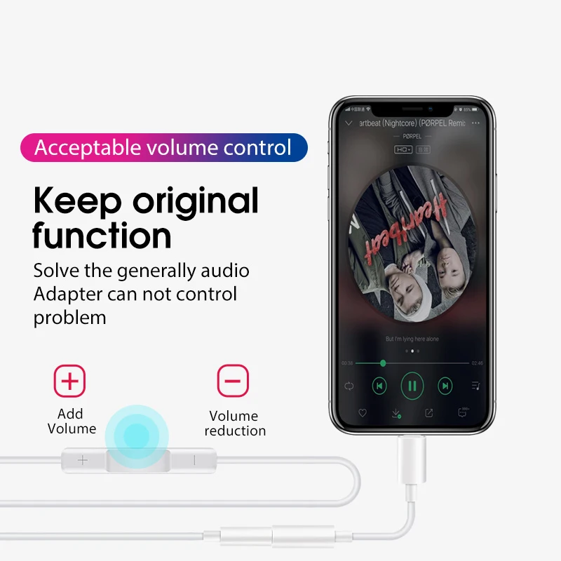 Original MFI certified apple lightning to 3 5mm headphone jack adapter audio converter for iphone xs xr 8 7 6 plus 5 11 ipad pro