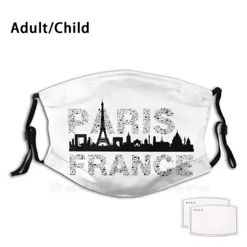 

Paris Adult Kids Anti Dust Filter Diy Mask Paris France