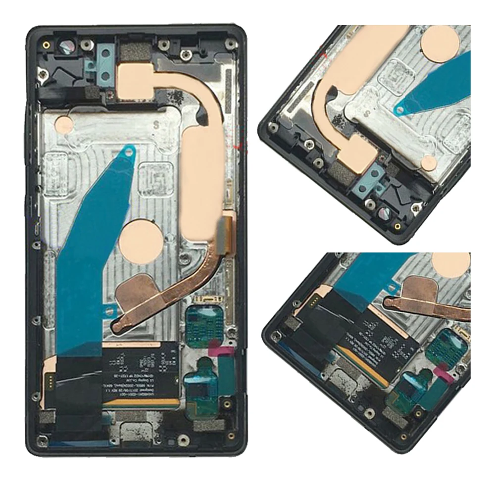 5,5 ''для Nokia 8 Sirocco ЖК-экран с кодирующий преобразователь сенсорного экрана в сборе Замена