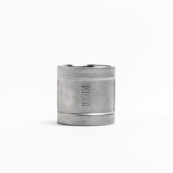 

304 Stainless Steel Female Thread Pipe Fittings 1/4'' 3/8" 1/2'' 3/4" 1" Straight Jointer Pipe Connection Adapter For Homebrew