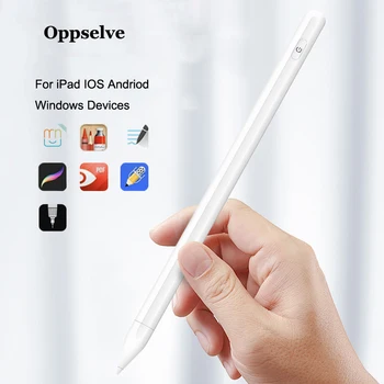 

For iPad Pencil Apple Pen Stylus for iPad 9.7 2018 Pro 11 12.9 2020 Air 3 10.5 2019 10.2 Mini 5 Touch Pen For IOS Andriod Tablet