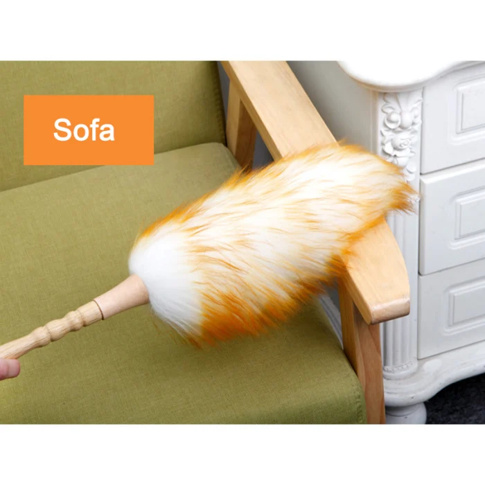 Electrostatic Dust Removal Wool Duster Household Car Cleaning Dust Sweeping Duster L99