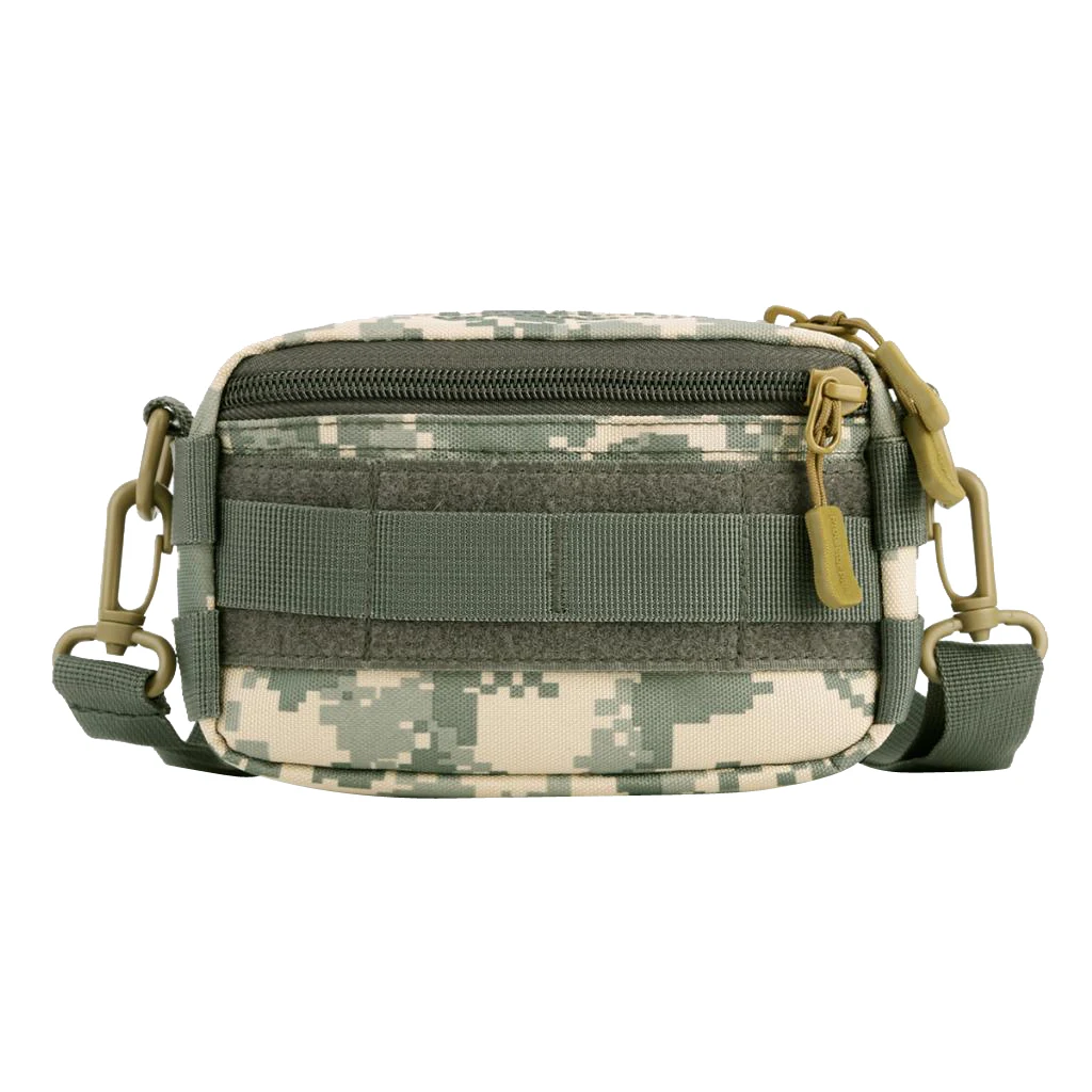 Mini Camouflage MOLLE Shoulder/Messenger Bag Pouch for Travel Sports Outdoor Gear Storage Hunting Accessories