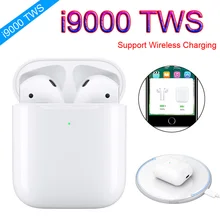 I9000 TWS 1:1 Реплика air 2 Smart sensor беспроводные наушники 8D Super Bass Bluetooth 5,0 наушники pk w1 h1 чип i90 i100 i1000 tws