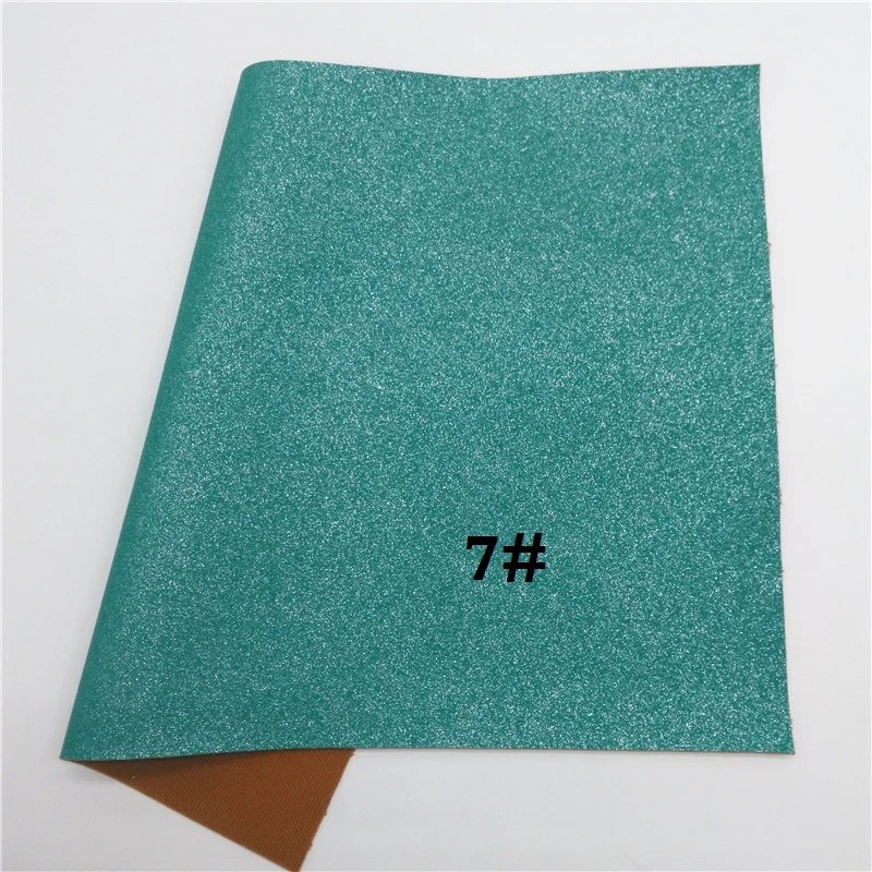 Glitterwishcome 21X29 см А4 Размер сказочная пыль микро блестящая кожа, блестящая искусственная кожа ткань, синтетическая кожа для бантов, GM489A - Цвет: 7