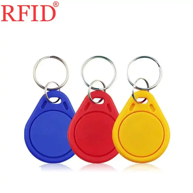 S50 IC 13,56 МГц смарт-карта бесконтактная RFID Брелок-карточка жетон брелок система контроля доступа много цветов Выберите 1 шт