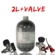 Acecare Pcp воздушный бак 2L мини Пейнтбольный Танк пневматическая винтовка Pcp клапан из углеродного волокна сжатый Воздушный бак 4500psi Airforce Condor