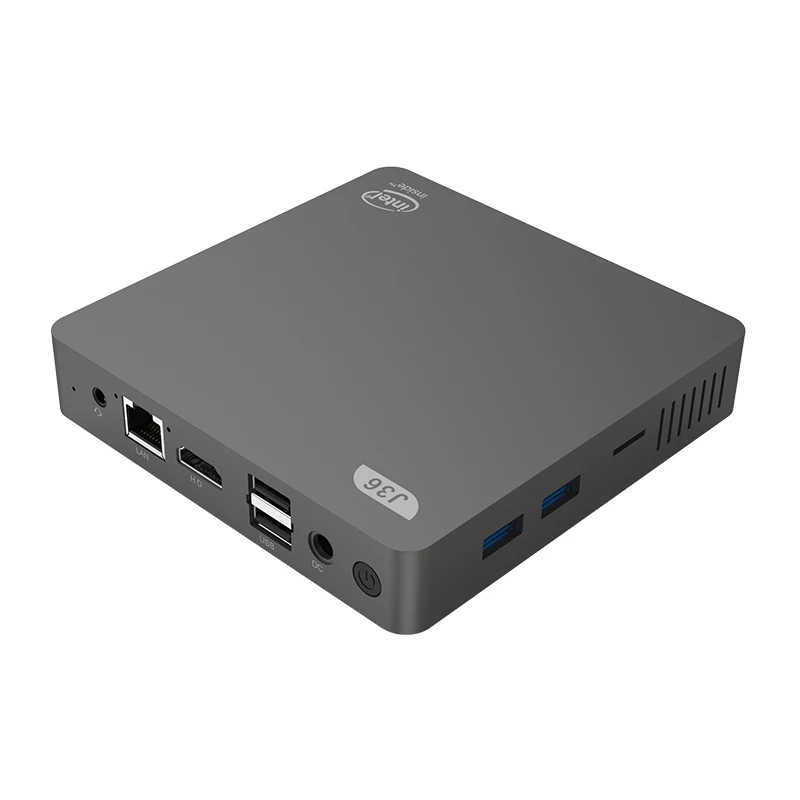Мини ПК Intel3165 Windows 10 J3160 4 Гб + 64 BT4.0 USB3.0 HDMI 1 VGA 2 5 дюймов HDD ГГц/5 8 ГГц WiFi TF карта мини