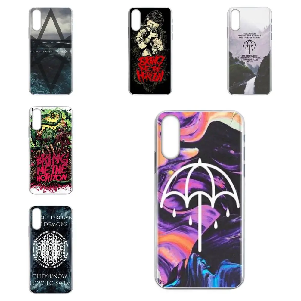 Soft TPU Print Capa Bring Me The Horizon British Metalcore Band Bmth For Xiaomi Mi A1 A2 A3 CC9 CC9E 9T mi10 mi9 mi8 pro lite SE | Мобильные