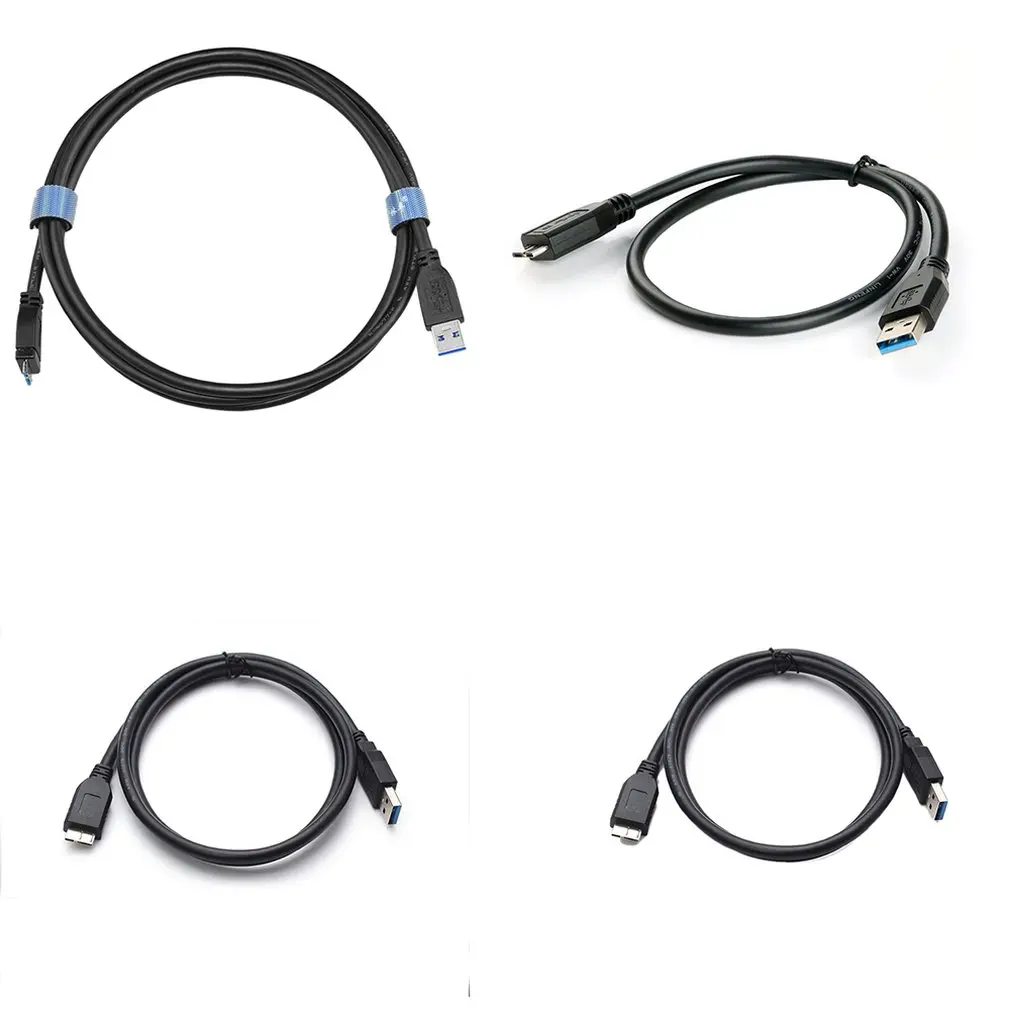 Изысканно разработанный прочный 1 м 1,5 м Micro USB 3,0 кабель USB3.0 типа A к Micro B провод для Samsung S5 жесткий диск