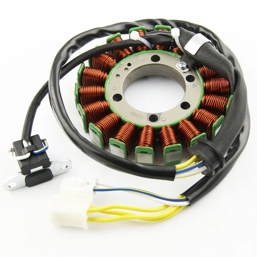 Мотоцикл магнитная катушка статора 18 полюсов 12V катушки для Suzuki 32101-45G00 32101-45G10 32101-45G11 LTR450 LT-R450 Quad гонщик