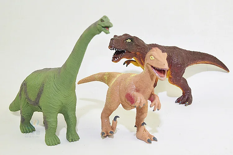 С динозавром «Мир Юрского периода» игрушка 6-модели динозавров игрушка T-Rex в парк развлечений Стегозавр детская развивающая игрушка