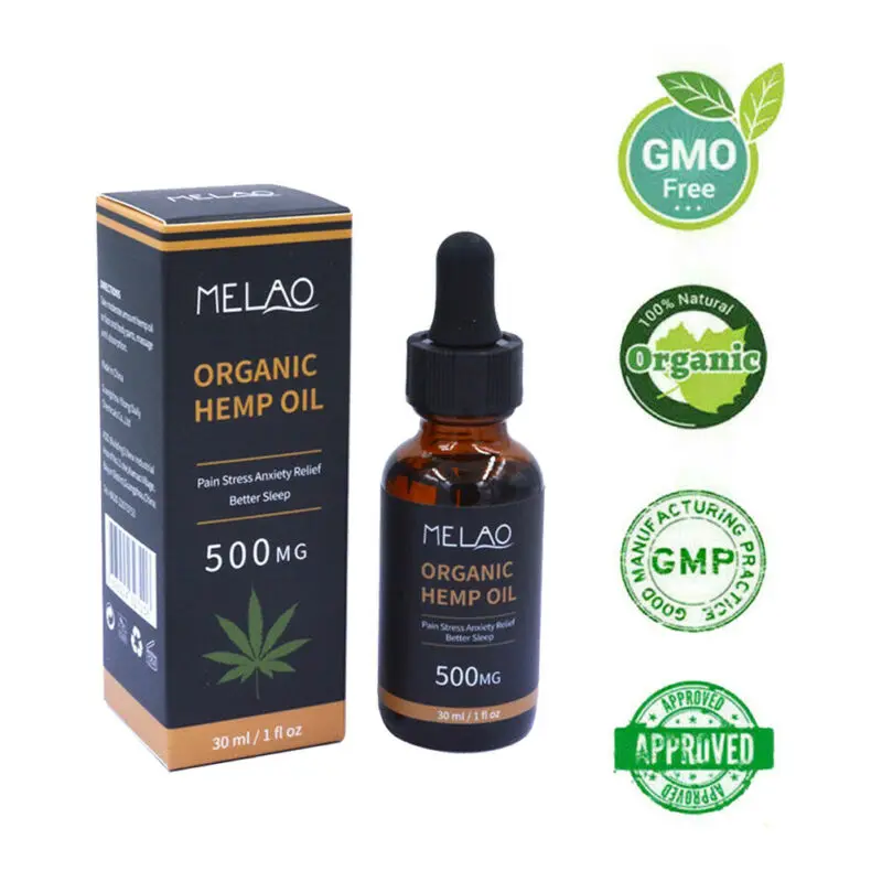 

30ML Hemp Oil for Pain Relief Anxiety Sleep Anti Inflammatory Extract Drops
