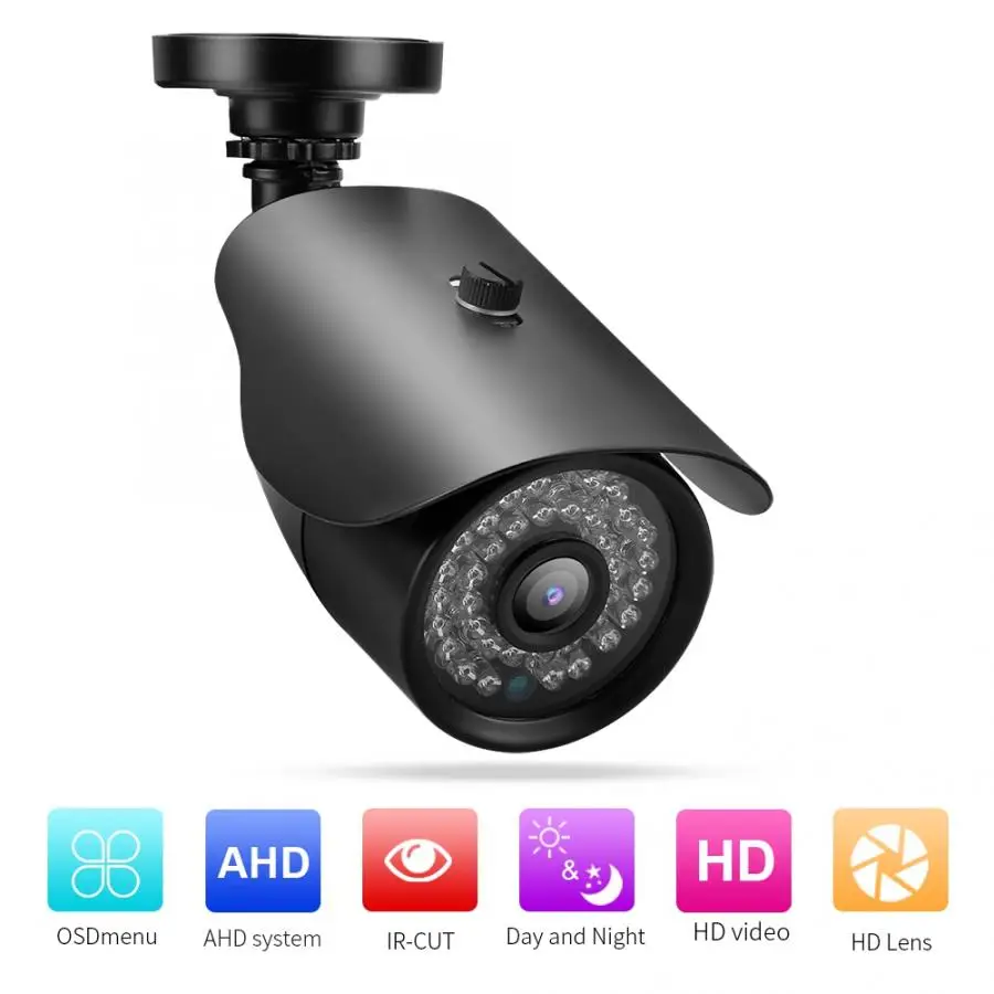 Ip камера TVI/AHD/CVI/CVBS IR аналоговая цилиндрическая для улицы IP66 Водонепроницаемая PAL