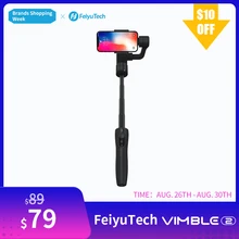 FeiyuTech Feiyu Vimble 2 Handheld Smartphone Gimbal 3-Axis Video Stabilizer with 183mm Pole for iPhone X 8 XIAOMI Samsung s8 FeiyuTech Feiyu Vimble 2 Handheld Smartphone Gimbal 3-Axis Video Stabilizer with 183mm Pole for iPhone X 8 XIAOMI Samsung s8