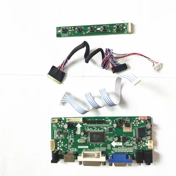 

For LTN133AT27-202/102 40-Pin LVDS 13.3" HDMI+VGA+DVI laptop LCD panel 1366*768 M.NT68676 screen controller board DIY kit