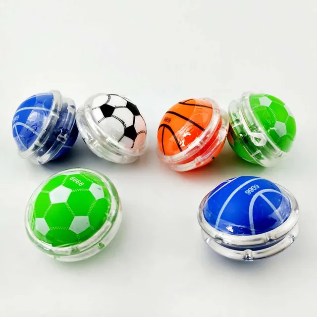 10Pcs/lot Cute Football Basketball Yoyo Toys Kids Yo-Yo Creative Yo Yo Toys For Children Baby Kids Creative Classic Toys 4