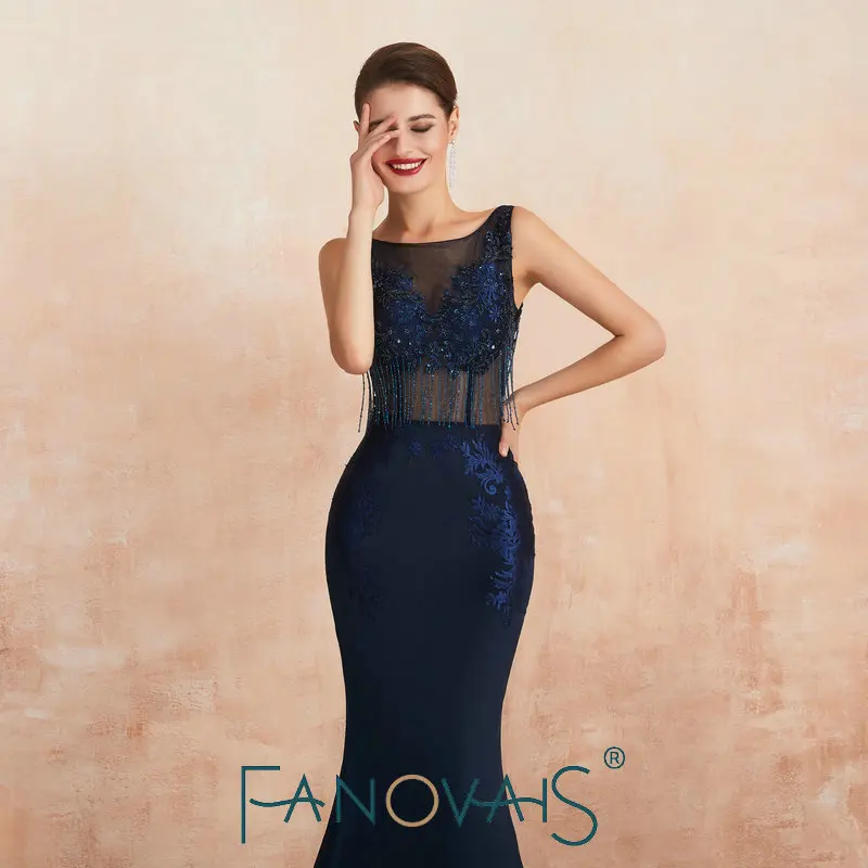 "2019 красное кружево Винтаж Eleglant Русалка вечерние платья с длинными рукавами Vestido de Fiesta abendkleider abiti da cerimonia da sera "