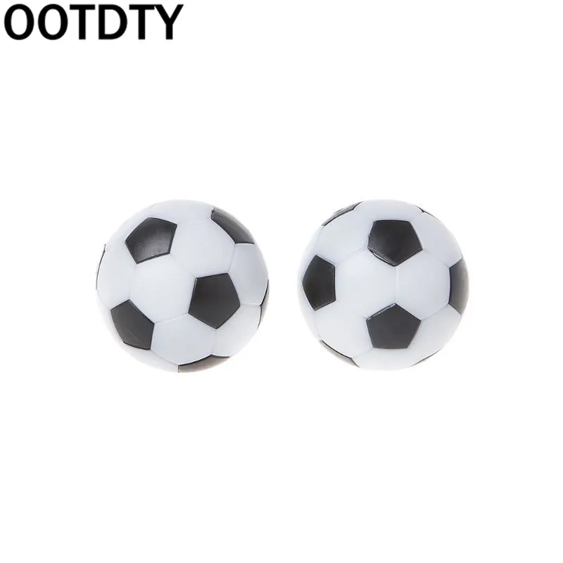 2 шт смолы Настольный Футбол футбольный мяч крытые игры Fussball футбол 32 мм 36 мм Y51D - Цвет: 32mm