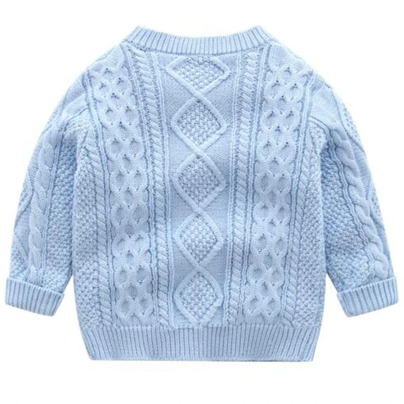 Cardigan Baby Sweater Knitted Boys Girls Toddler Solid Sweater Handmade Infant Single Breasted Cardigan Kids Newborn Clothes baby jacket baby knitting coat