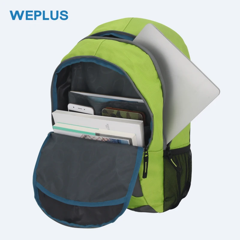 WEPLUS мужской Школьный Рюкзак Для 15 6 дюймов повседневный рюкзак для ноутбука
