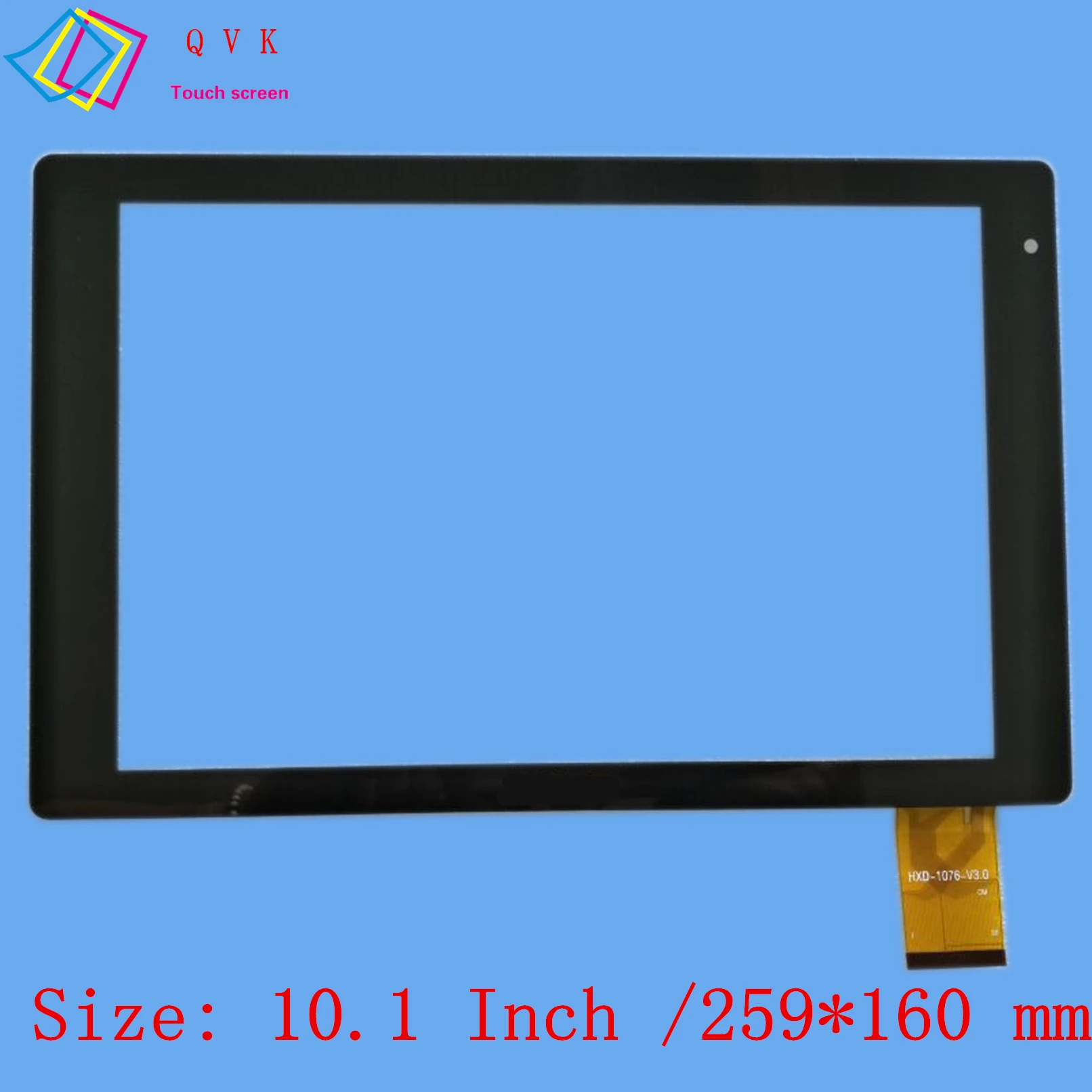 Original New 10.1'' HXD-1076-V3.0 Touch Screen Digitizer Tablet New Replacement 