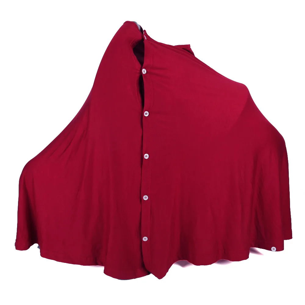 Nursing Cover Breastfeeding Scarf Car Seat Covers for Babies Infant Carseat Canopy Stretchy Soft Breathable Multi-Use Cover Up