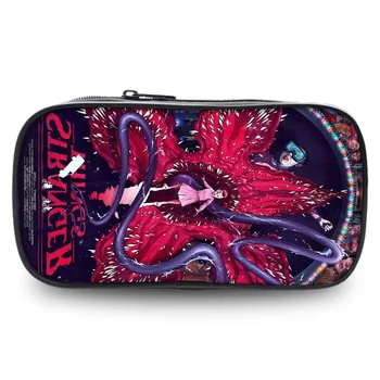 

Anime Stranger Things Wallet 8 Inch Pencil Case School Supplies Stationery Storage Bag Boys Girls Gifts